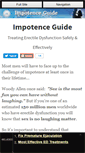 Mobile Screenshot of impotence-guide.com